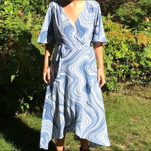 Nwot Bobeau wrap dress